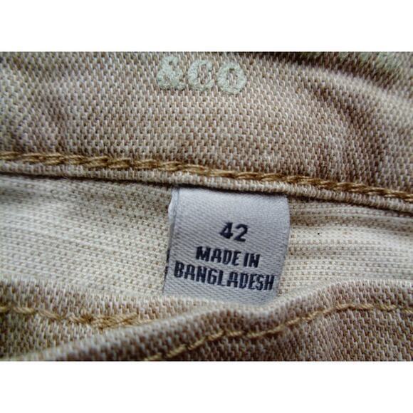 Goodfellow & Co‎ Flat  Jean Shorts Total Flex 10 1/2" Inseam Mens Size 42 Slim - Picture 4 of 10